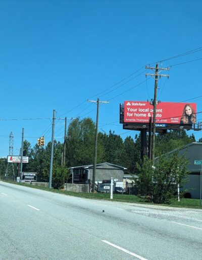 New Static Billboard, Columbia, South Carolina